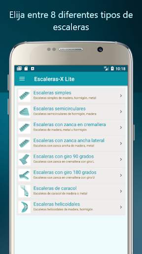 Escaleras-X Lite Calculadora screenshot 1