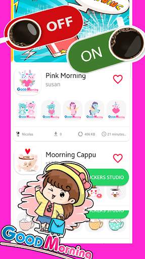 Good-Morning Animated Stickers for ☕WhatsApp🥰 screenshot 1