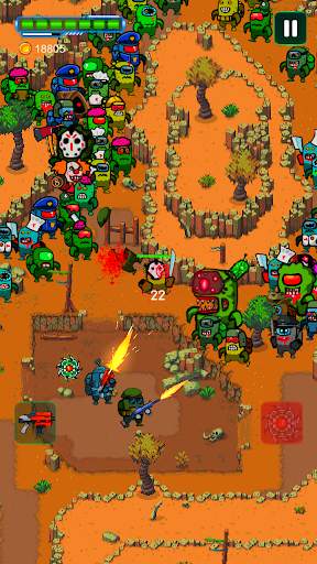 Zombie Space Shooter II screenshot 1
