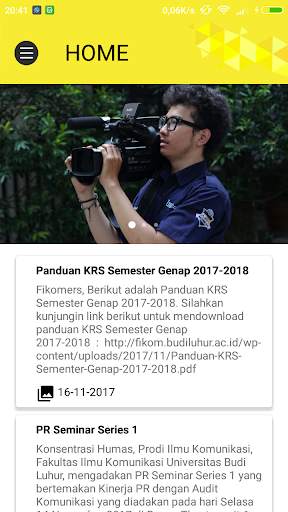 Fikom Mobile UBL screenshot 2