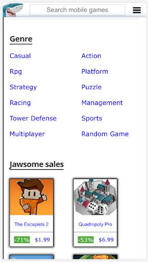 Android Shark - Trusted Mobile Game Reviews screenshot 1