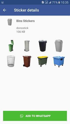 Object Stickers for WhatsApp - WAStickerApps screenshot 10