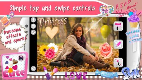 Cute Photo Stickers for Girls screenshot 2