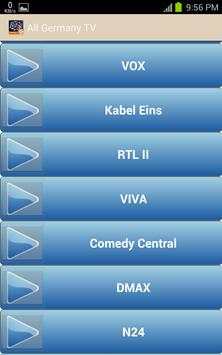 All Germany TV Channel स्क्रीनशॉट 2