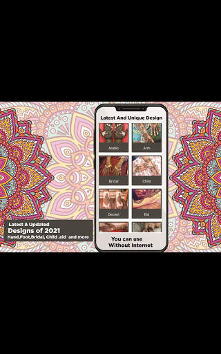 Free Latest Mehndi Design 2021 screenshot 7