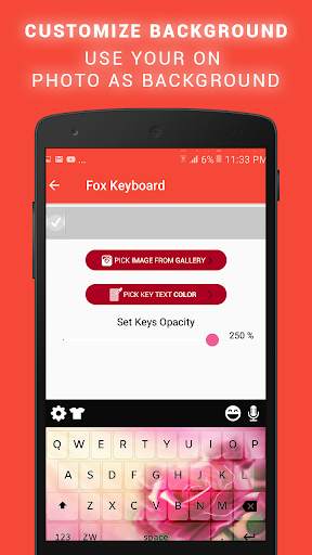 Fox Keyboard – Fast & Secure screenshot 6