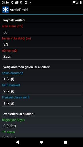 Klima gücü hesaplama screenshot 4