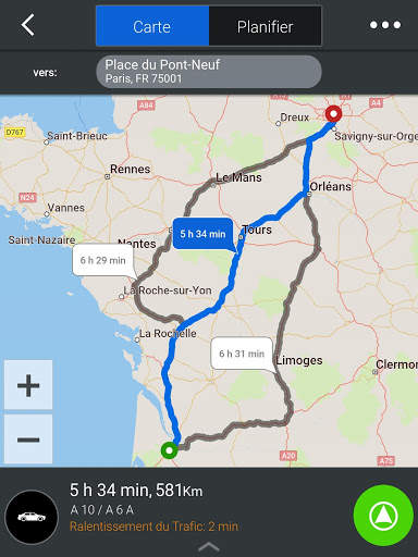 CoPilot GPS - Navigation et Infos Trafic screenshot 17
