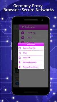 Germany Proxy Browser-Secure Networks screenshot 4