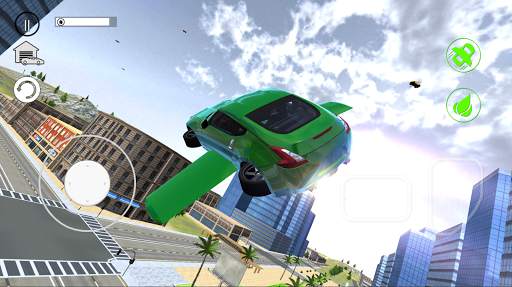 Flying Car City 3D स्क्रीनशॉट 3