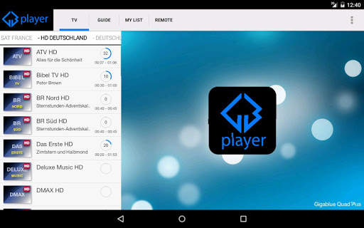Gigablue Player स्क्रीनशॉट 6