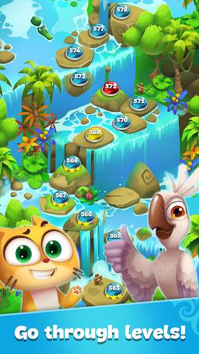 Gemmy Lands: Match 3 Games 4 تصوير الشاشة