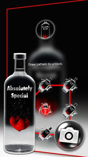 Black Bottle Launcher Theme screenshot 4