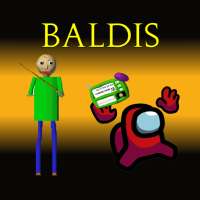Among Us Baldi Mod logo