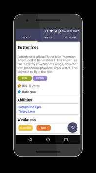 Ultimate Pokedex for Pokemon screenshot 1