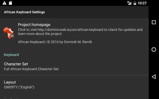 African Keyboard screenshot 12