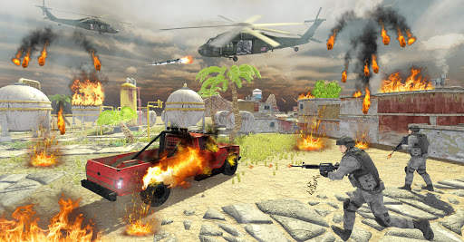 Fire squad Battleground: offline shooting games screenshot 2