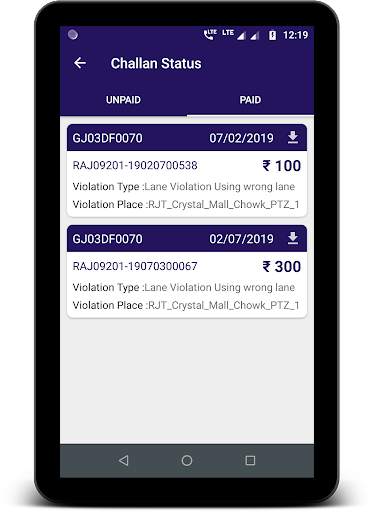 RTO E-Memo screenshot 10