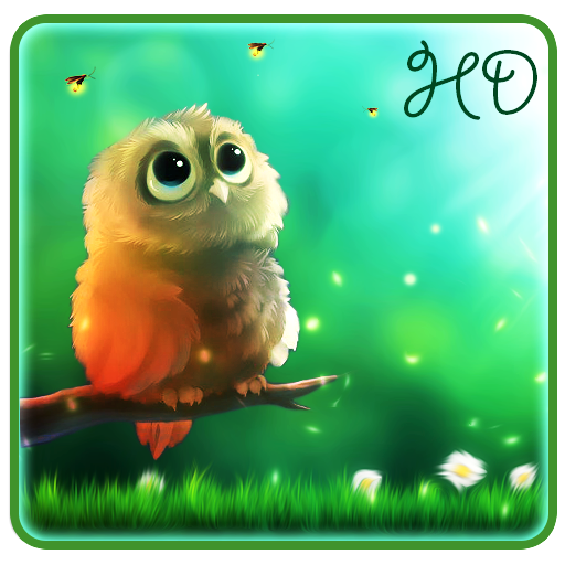 Cute Owl APUS Live Wallpaper icon