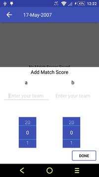 Fifa Game Score Recorder screenshot 5