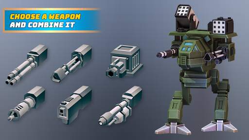 Pixel Robots Battleground screenshot 1