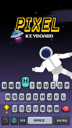 Pixel Emoji Keyboard Theme स्क्रीनशॉट 1