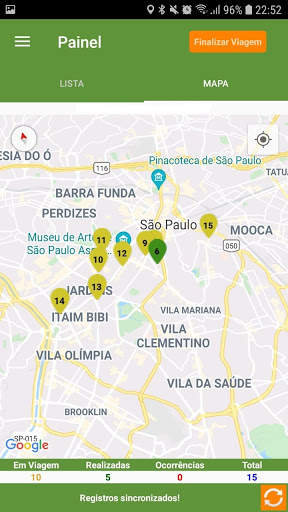 TRACK3R Baixa Mobile screenshot 3