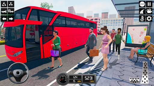 Game Mengemudi Simulator Bus screenshot 4