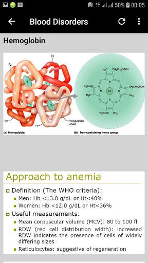 Basic Hematology Guide App screenshot 15