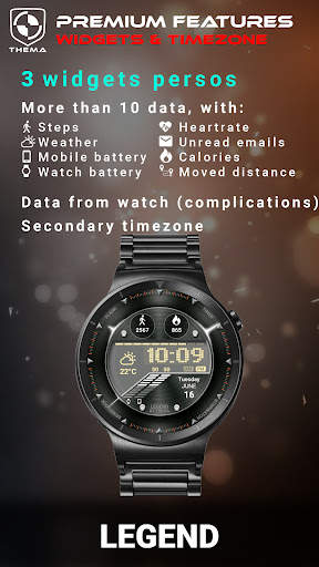 Legend Watch Face screenshot 4