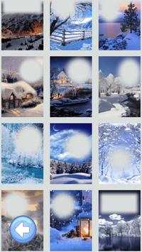Snow fall photo frames 2018 screenshot 3