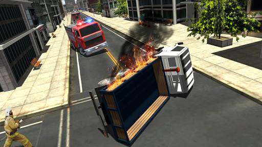 Firefighter - Fire Truck Simulator screenshot 4