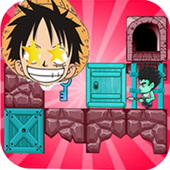super luffy adventure pirate games icon