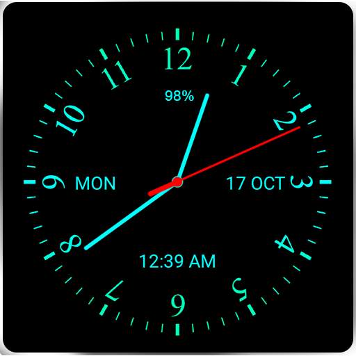 Analog Clock Live Wallpaper 111.10.24