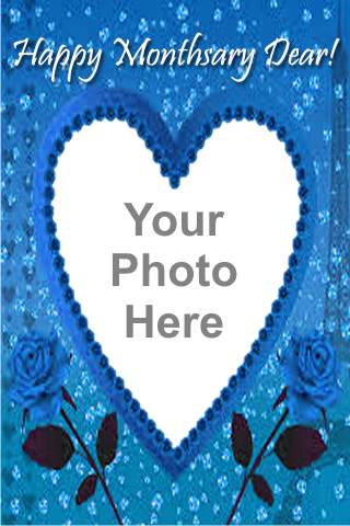 Happy Monthsary Photo Frame 3 تصوير الشاشة