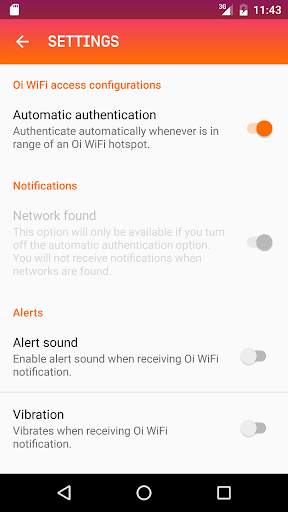 Oi WiFi screenshot 6
