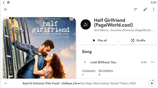 Alpha Music Player screenshot 7