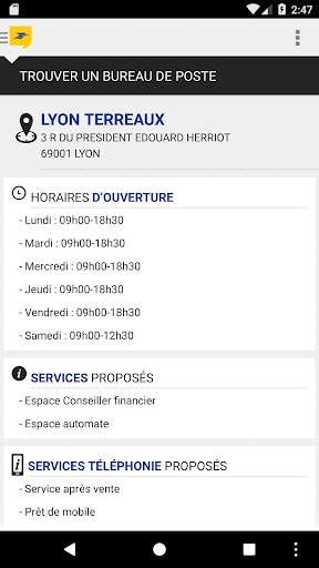 Mon Espace La Poste Mobile screenshot 8