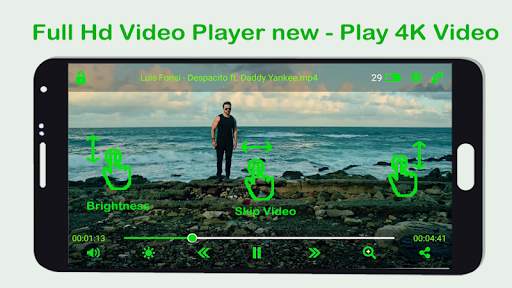 Full Hd Video Player new - Play 4K Video screenshot 3
