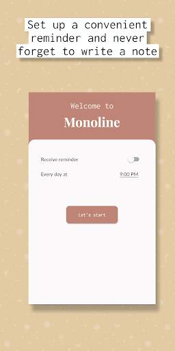 Monoline: Daily Diary with Lock & Photos screenshot 5