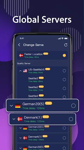 NightOwl VPN - Fast vpn, Free, Unlimited, Secure screenshot 3