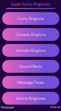 Super Funny Ringtones Free screenshot 1