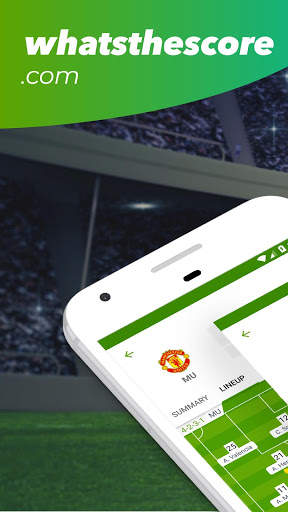 Whatsthescore.com: Live soccer scores screenshot 1
