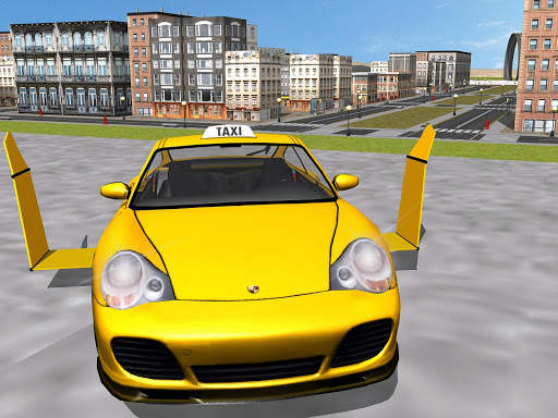 Volar simulador de coches Taxi screenshot 9