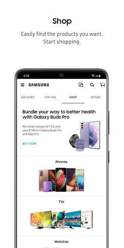 Shop Samsung screenshot 4