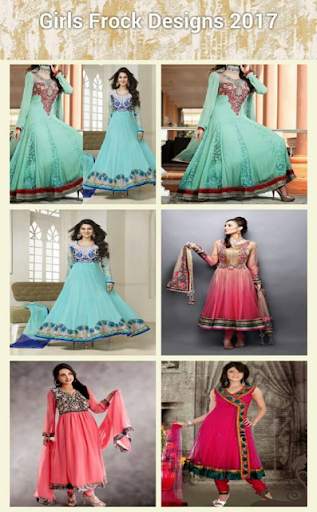 Girls Frock Designs 2017 screenshot 2