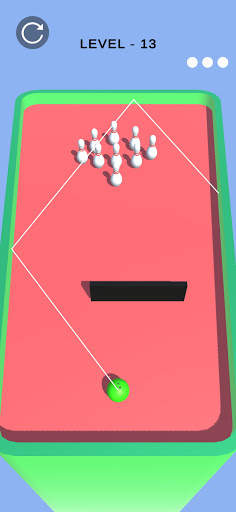 Mini Bowling 3D - Free Mini Bowling Strike Game स्क्रीनशॉट 2
