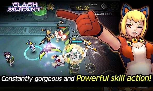 CLASH MUTANT :King of Legend Royal Squad(Real RPG) screenshot 1