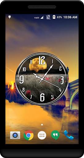 Moon Clock Live Wallpaper screenshot 2