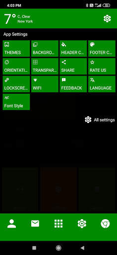 Win 10 metro launcher theme screenshot 4
